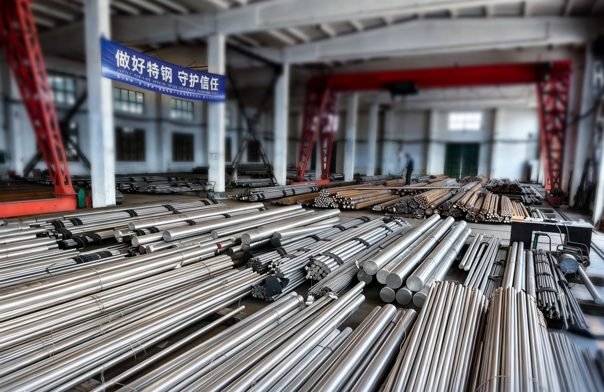 Steel warehouse